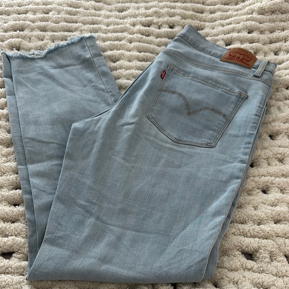 Levi's 724 high rise straight jeans